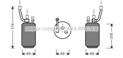AVA QUALITY COOLING fdd274 -  Осушитель, кондиционер